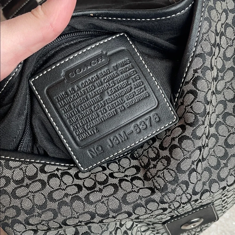 Coach Monogram Shoulder Bag - Picture 12 of 12